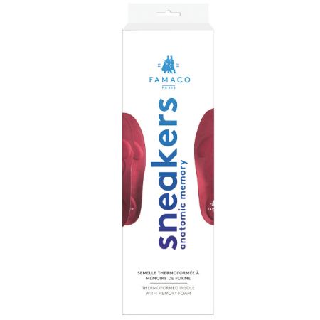 Semelles à mémoire de forme pour baskets - Famaco 2