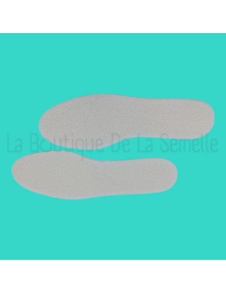 Semelles en coton pieds nus – Saphir