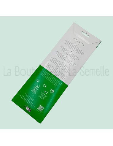 Semelles intérieures à l’aloe vera – Famaco