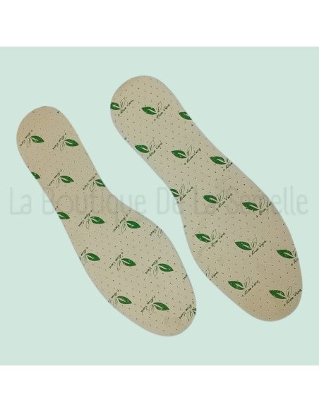 Semelles intérieures à l’aloe vera – Famaco