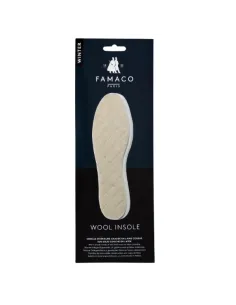 Semelles hiver en laine piquée et latex – Famaco