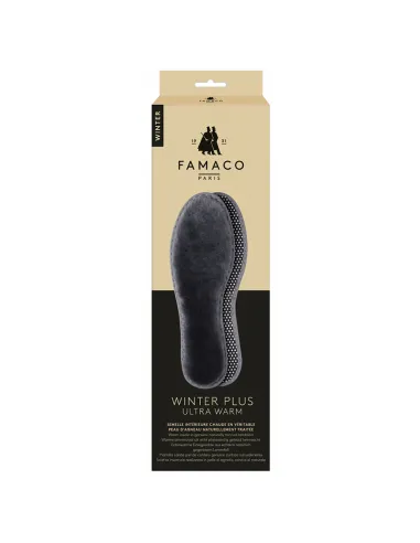 Semelles hiver en laine d’agneau – Famaco