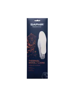 Semelles thermiques 100 % - Laine et aluminium – Saphir