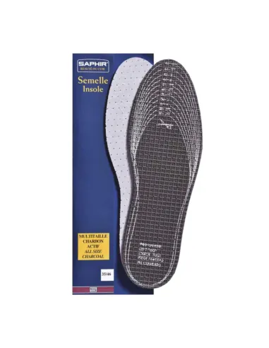 Semelles Charbon Actif – anti-odeur et confort quotidien – Saphir