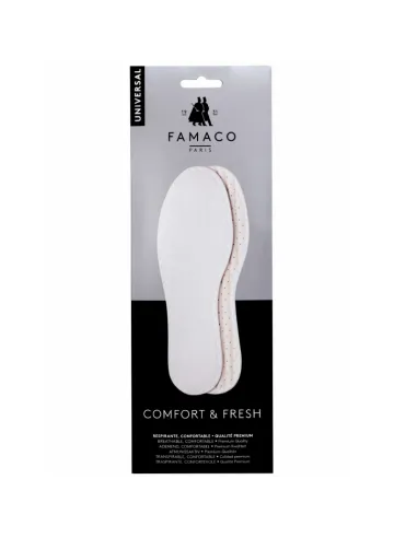 Semelles coton comfort et fresh Kids – anti-transpiration – Famaco