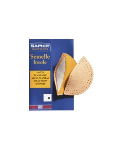 Semelles voûte plantaire auto-adhésives Saphir - Confort optimal