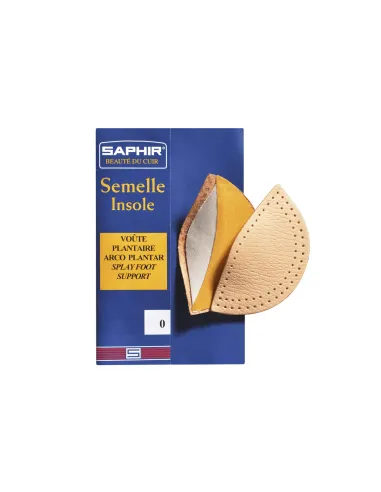 Semelles voûte plantaire auto-adhésives Saphir - Confort optimal