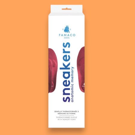 Semelles à mémoire de forme pour baskets - Famaco